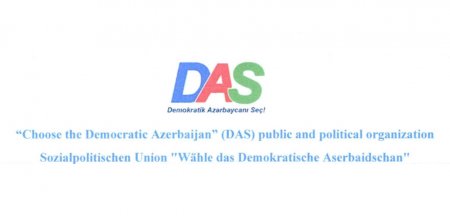 DAS təşkilatının Almaniya XİN-nə və beynəlxalq təşkilatlara ünvaladığı bəyanat