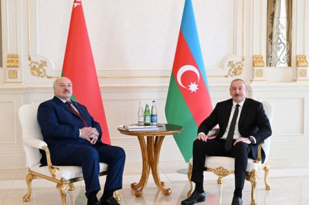 Belarus Respublikasının Prezidenti Aleksandr Lukaşenko Azərbaycanda rəsmi səfərdədir