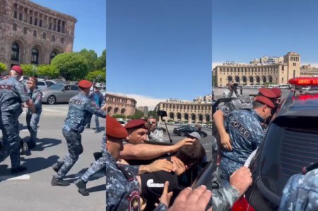 İrəvanda etirazlar nəzarətdən çıxır