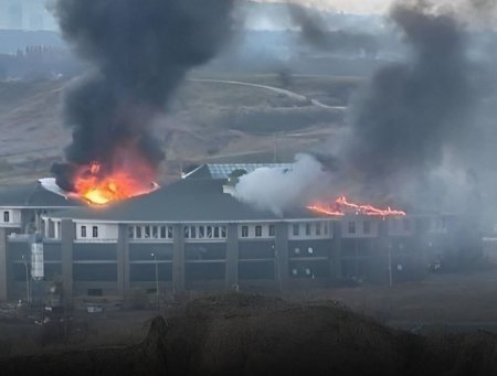 Çeçenstanda Putinin adını daşıyan universitetə dron hücumu olunub