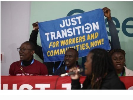 COP 29 da iqlim fəalları aksiya keçiriblər