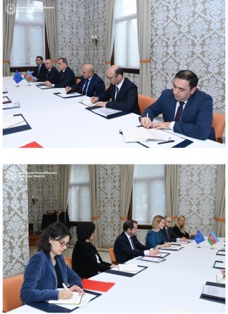 Bayramov Avropa Komissiyasının vitse-prezidenti ilə görüşüb