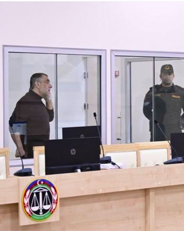 Qarabağ terrorçularının məhkəməsi davam edib.