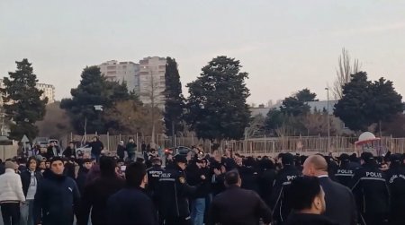  “Neftçi”-“Qarabağ” oyunundan əvvəl baş verən insidentdə 4 nəfər saxlanılıb