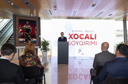   “AzerGold” və Milli Xalça Muzeyi Xocalı soyqırımı ilə bağlı anım tədbiri keçirib