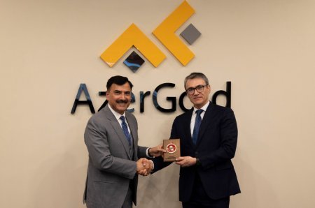  “AzerGold” QSC-də Pakistanın “Frontier Works Organization” şirkətinin nümayəndə heyəti ilə görüş keçirilib