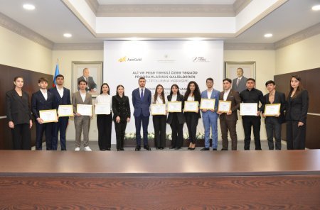 ​“AzerGold” QSC-nin təqaüd müsabiqəsinin qalibləri mükafatlandırılıb