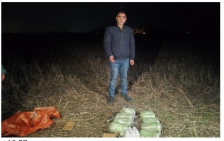İrandan Azərbaycana 22 kiloqram narkotik keçirmək istəyən şəxslər saxlanılıb