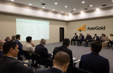 “AzerGold” QSC-də qeyri-filiz faydalı qazıntı yataqları ilə bağlı növbəti seminar keçirilib