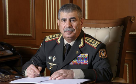 Nazir Zakir Həsənov Azərbaycan Ordusunun şəxsi heyətini təbrik edib