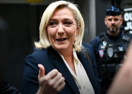 Marin Le Pen məhkəmə qərarı ilə dörd illik cəzaya məhkum edildi