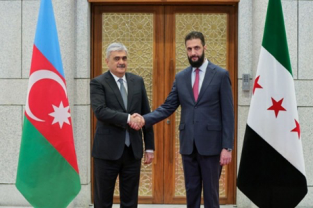 Əl Şaraa Samir Şərifovu qəbul etdi 