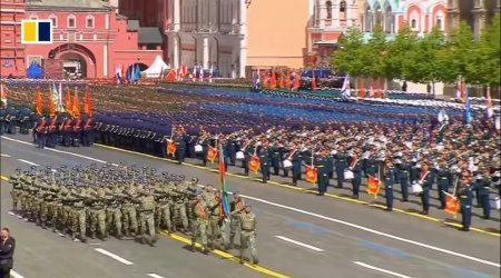 Azərbaycan xüsusi təyinatliları Paradda iştirak edib