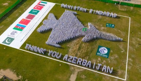 Pakistandan Azərbaycana təşəkkür fləşmobu 