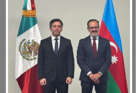 Azərbaycanın COP29 üzrə başdanışıqçısı Yalçın Rəfiyev Meksikada rəsmi görüşlər keçirib