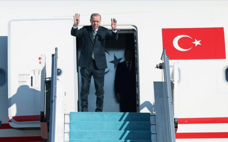 Rəcəb Tayyib Ərdoğan Azərbaycana gəldi 