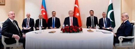 Ərdoğan: “Buradakı mənzərədə üç dövlət, tək millət var”