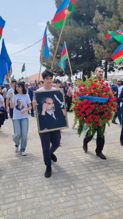 Müsavat Partiyası Novxanıda 28 May – Müstəqillik Gününü qeyd edib