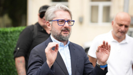 Gürcüstanda daha bir müxalifət lideri həbs olundu