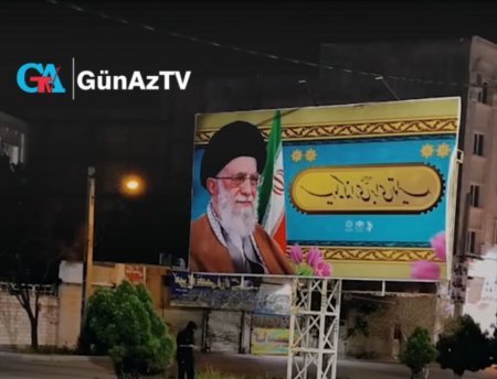 İranda xalq molla rejiminə qarşı qalxır. Plakatlar yandırılır
