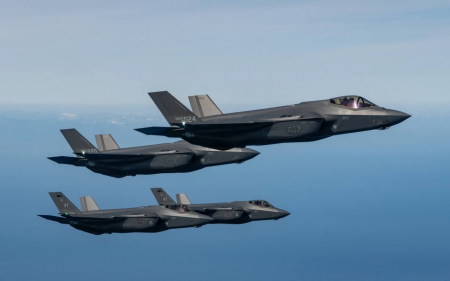 ABŞ Yaxın Şərqə F-16, F-22 və F-35 təyyarələri göndərir