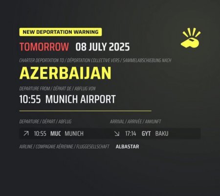 Almaniyadan Azərbaycana kütləvi deportasiya 