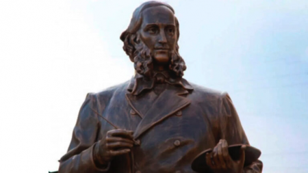 Azərbaycan Xankəndidə İvan Ayvazovskinin abidəsini sökdü