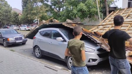 Xaçmazda güclü külək ciddi fəsadlar törədib