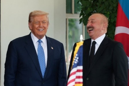 Donald Tramp Vaşinqtonda İlham Əliyevlə görüşüb