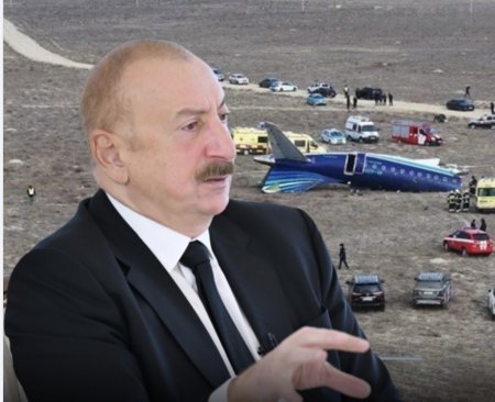   Prezident İlham Əliyev: “Rusiya hava hücumundan müdafiə sistemi mülki təyyarəmizi vurdu”