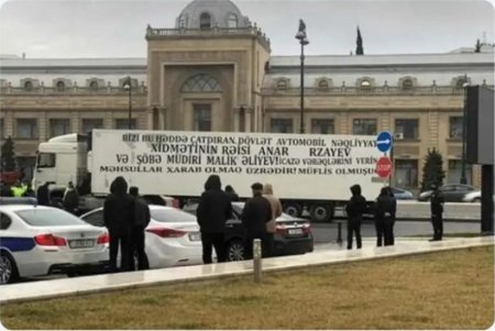 Ali Məhkəmə Bakıda yolu bağlayan TIR sürücüsünün şikayətini təmin etməyib