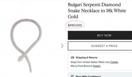 Neft oğrusunun sərvətləri üzə çıxır. Təkcə bir boyunbağının qiyməti 490 min dollardır