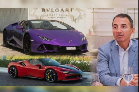 Adnan Əhmədzadənin Dubaydakı milyonluq avtomobil kolleksiyası gündəm oldu