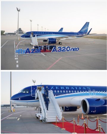 AZAL-ın ikinci yeni “Airbus A320neo” təyyarəsi Bakıya gətirilib