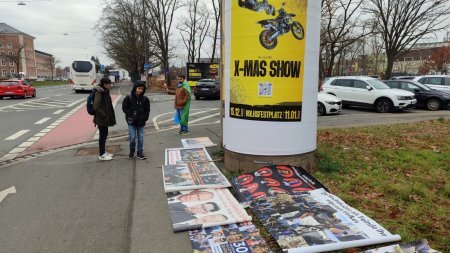 Nürnberqdə azərbaycanlı mühacirlərdən etiraz aksiyası