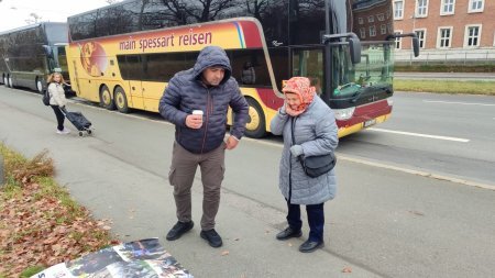 Nürnberqdə azərbaycanlı mühacirlərdən etiraz aksiyası