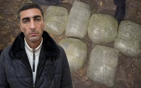 Bakıda 13 kiloqram narkotik daşıyan kuryer saxlanılıb