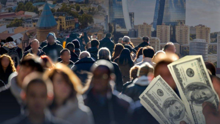 Gürcüstanda əhalinin orta aylıq xərci Azərbaycandan təxminən 20% çoxdur