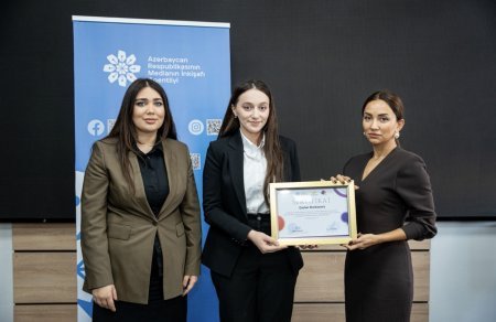 “Kreativ Media - Bakı” məzmun müsabiqəsinin qalibləri mükafatlandırılıb