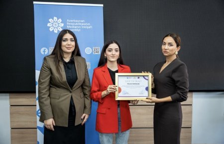 “Kreativ Media - Bakı” məzmun müsabiqəsinin qalibləri mükafatlandırılıb