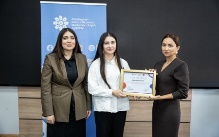 “Kreativ Media - Bakı” məzmun müsabiqəsinin qalibləri mükafatlandırılıb