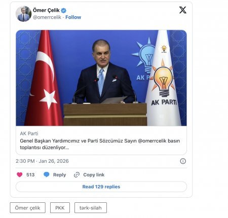 AK Parti sözçüsü: PKK-nın Suriya, İraq, İran və Avropadakı qolları tərk-silah olmalıdır