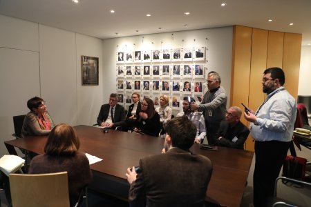 AŞPA Prezidenti xanım Petra Bayr azərbaycanlı jurnalistləri qəbul edib