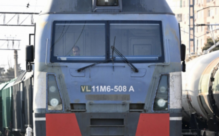 Ermənistana göndərilən Rusiya taxılı Bakıdan yola salınıb