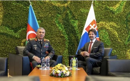 Zakir Həsənov Slovakiyada rəsmi səfərdədir