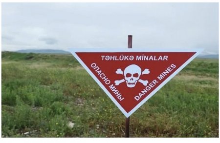 Azad edilmiş ərazilərdə bir ayda 284 mina aşkarlanıb