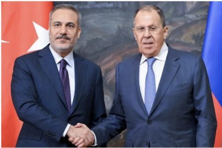 Lavrov və Hakan Fidan Moskvada görüşdü