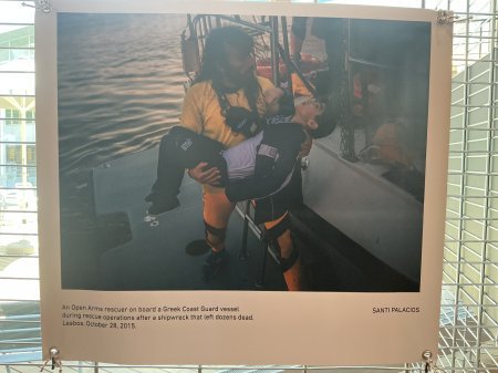 AŞPA-da dənizdə xilasetmə əməliyyatlarına həsr olunmuş fotosərgi təşkil olunub - Foto reportaj