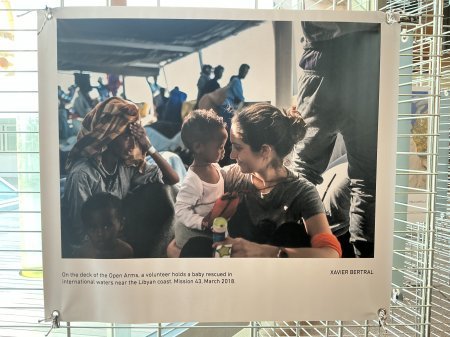 AŞPA-da dənizdə xilasetmə əməliyyatlarına həsr olunmuş fotosərgi təşkil olunub - Foto reportaj