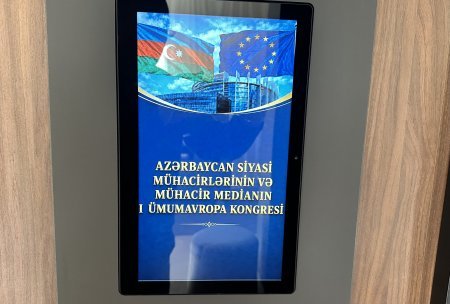 Strasburqda Azərbaycan siyasi mühacirlərinin I Ümumavropa Konqresi keçirilib